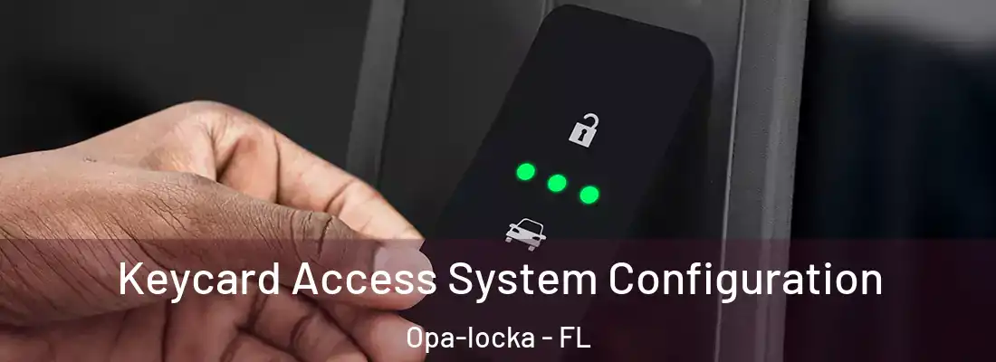  Keycard Access System Configuration Opa-locka - FL