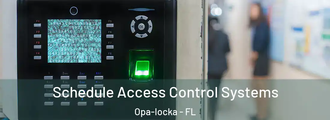  Schedule Access Control Systems Opa-locka - FL